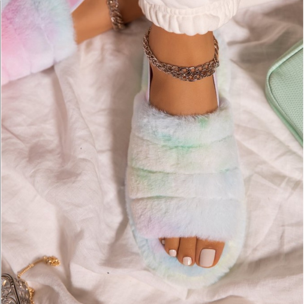 NEW Millie Slippers- in Tie Dye